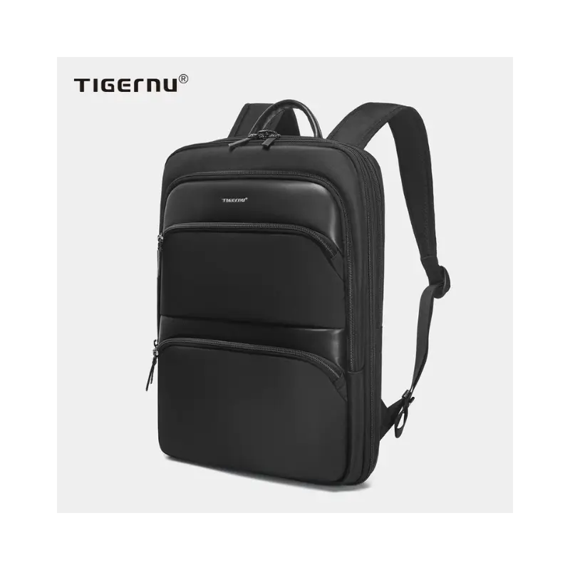 Tigernu T-B9121 Laptop Backpack 15.6 inch Water Resistant_6 Tigernu T-B9121 water-resistant laptop backpack front view