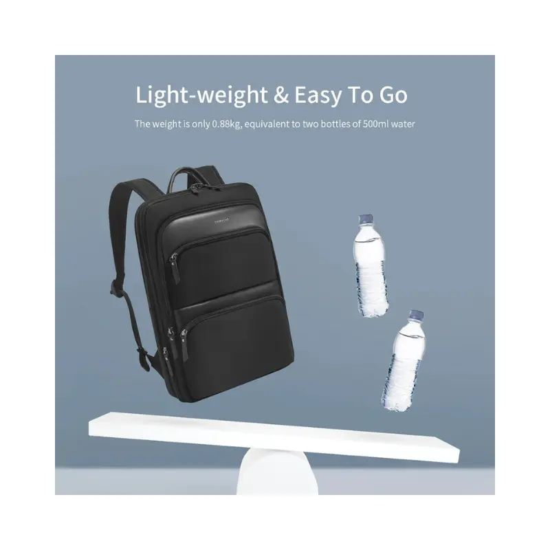 Tigernu T-B9121 Laptop Backpack 15.6 inch Water Resistant_8 Tigernu T-B9121 anti-theft lockable zipper design