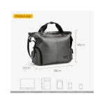 Tigernu T-N1030 men’s backpack, splash-proof travel bag with separate shoes compartment, versatile for outdoor and daily use.