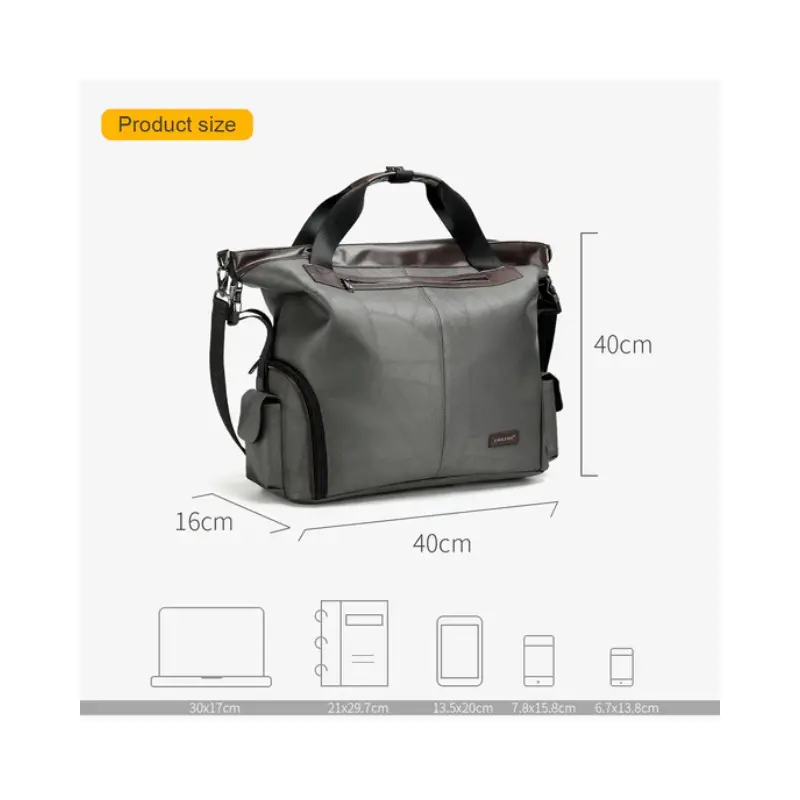 Tigernu T-N1030 bag men luggage for outdoor splash-proof larger capacity shoes casual travel_3 Tigernu T-N1030 men’s backpack, splash-proof travel bag with separate shoes compartment, versatile for outdoor and daily use.