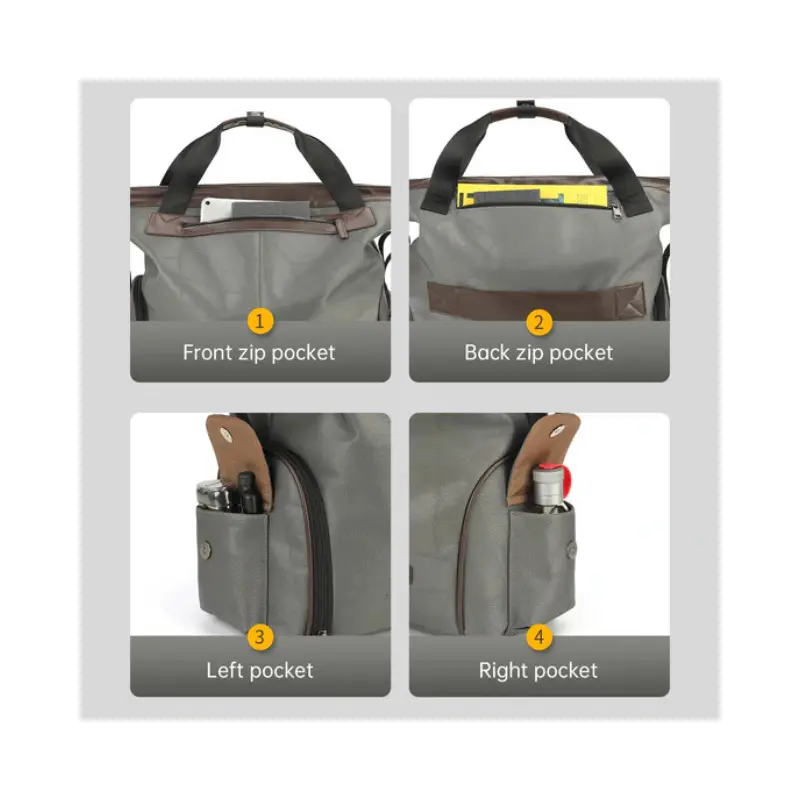 Tigernu T-N1030 bag men luggage for outdoor splash-proof larger capacity shoes casual travel_4 Tigernu T-N1030 splash-proof men’s backpack with separate shoes compartment, ideal for travel, gym, and outdoor use.