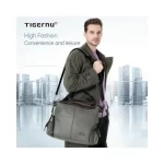 Tigernu T-N1030 men’s backpack, splash-proof, with separate shoes compartment for travel, gym, and daily use.