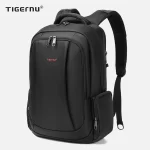Tigernu T-B3143 black business-casual backpack front view