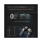 Tigernu T-B9022 padded laptop compartment fits 15.6 inch laptops