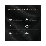 Ergonomic S-shaped shoulder straps with small pockets on Tigernu T-B9022