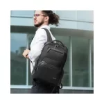 Strong four-tooth dual-layer zippers on Tigernu T-B9022 backpack