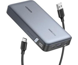 UGREEN 25000mAh 145W Two-way Fast Charging Power Bank Gray