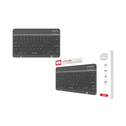 Earldom ET-KB6 Slim Bluetooth Keyboard for Laptop, Tablet, and Phone