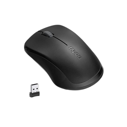 RAPOO 1620 Ergonomic Wireless Mouse 2.4G Wireless USB