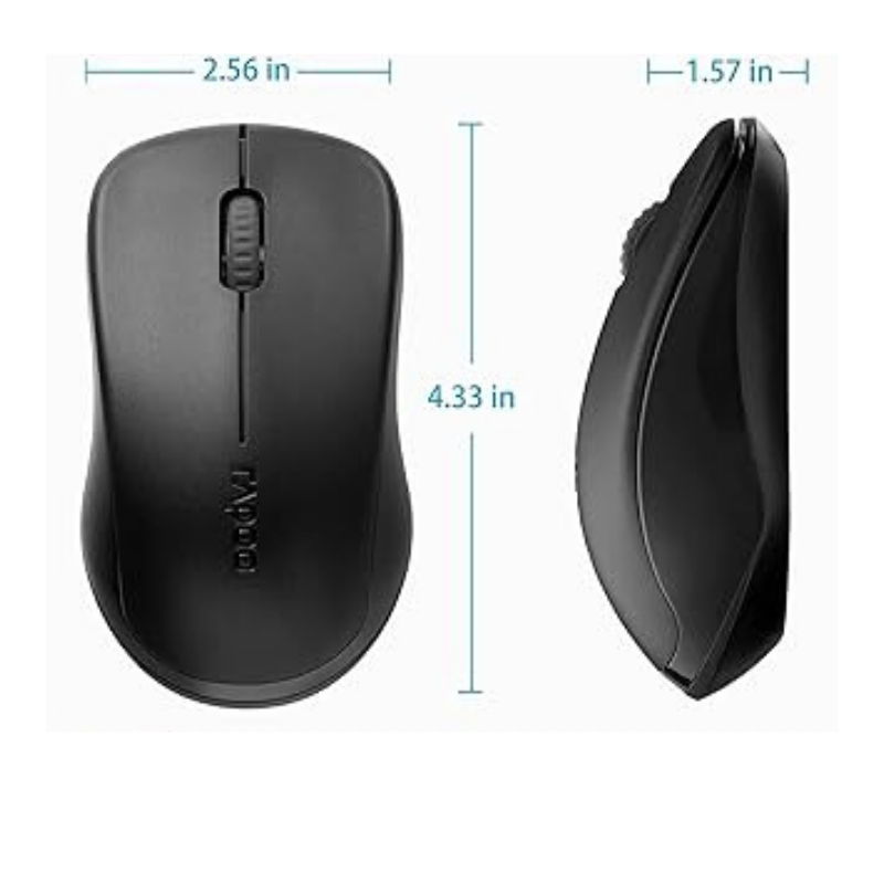 RAPOO 1620 Ergonomic Wireless Mouse 2.4G Wireless USB RAPOO 1620 Ergonomic Wireless Mouse 2.4G Wireless USB