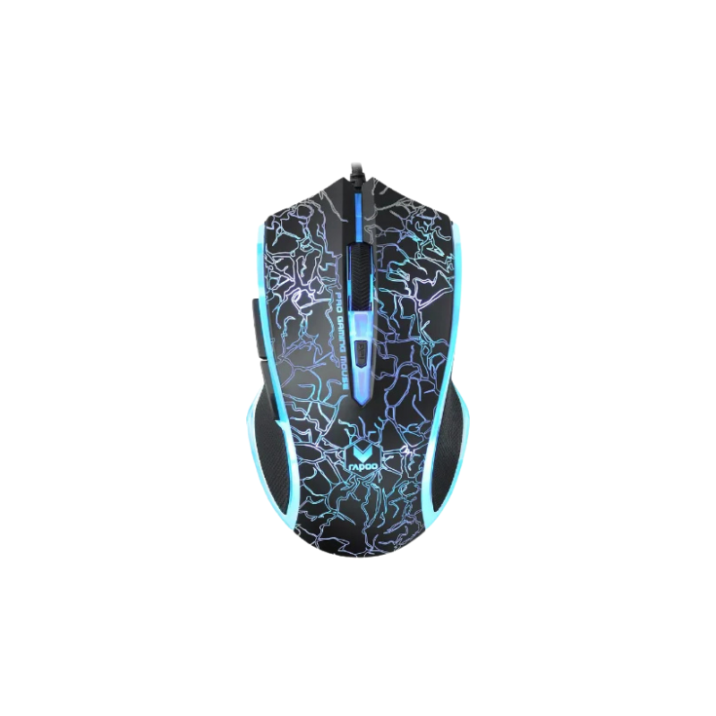 Rapoo V20S Wired Gaming Mouse with Adjustable 200–6000 DPI Optical Sensor, 7 Programmable Buttons Rapoo V20S Wired Gaming Mouse with Adjustable 200–6000 DPI Optical Sensor, 7 Programmable Buttons