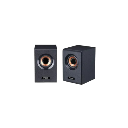 Rapoo A80 Portable Bluetooth Speaker with Stereo Sound and Built-in Microphone